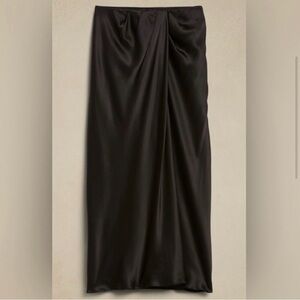 Banana Republic ZANDRA SILK MIDI SKIRT